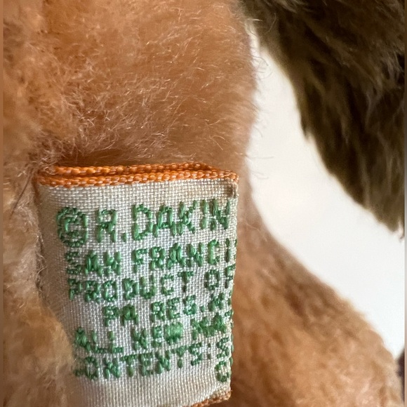 Vintage 1975 DAKIN NATURE BABIES Charlie Horse 10" Plush - Picture 7 of 8